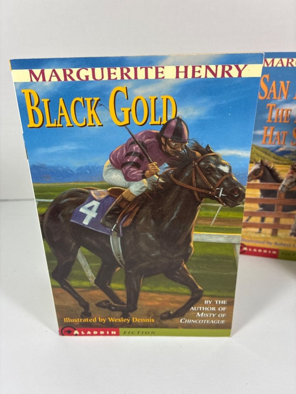 Vintage Marguerite Henry Horse Books Lot of 5 Aladdin Paperbacks 1991-1993 - Picture 3 of 13